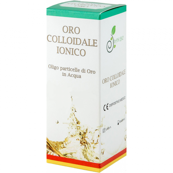 Oro Colloidale Ionico 40 ppm 100ml
