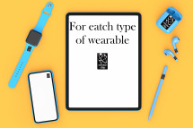 E-Smog Chip per Wearables (smartwatch, cuffie BT ecc)