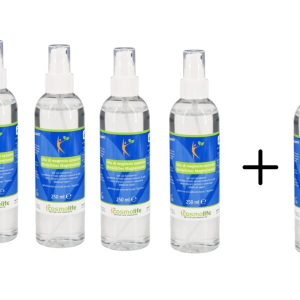 ANGEBOT!!! 4x Magnesiumöl + 1 Magnesiumöl GRATIS