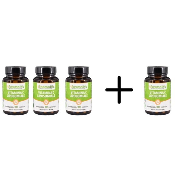 Liposomales Vitamin C in Kapseln "NF" 3+1 gratis