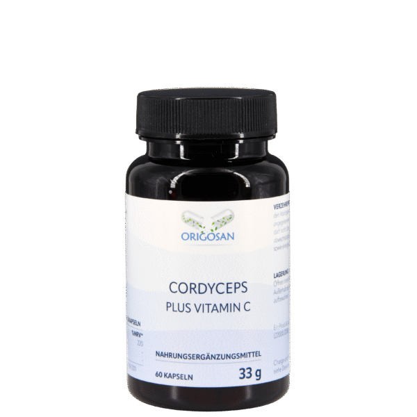 Cordyceps plus Vitamin C - 60 Kapseln
