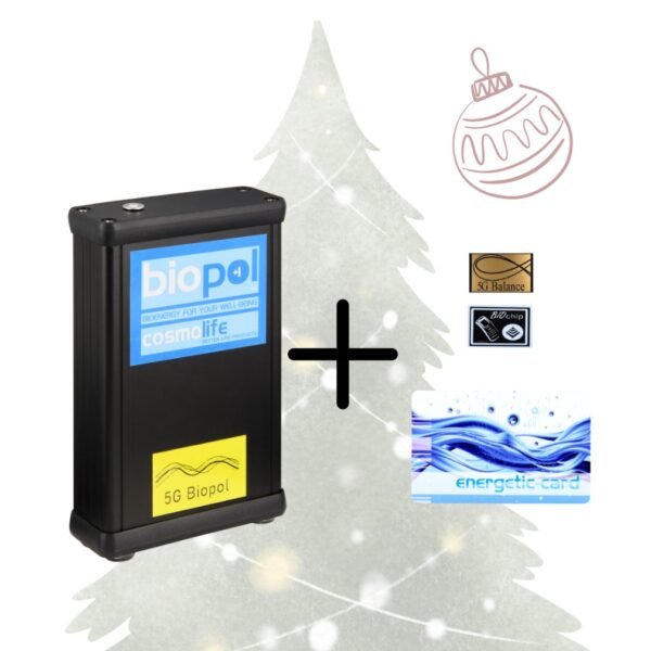 Offerta di Natale: Biopol con Set Regalo (Biochip + 5G-Balancechip + EnergyCard) – Valore 174 € GRATIS!