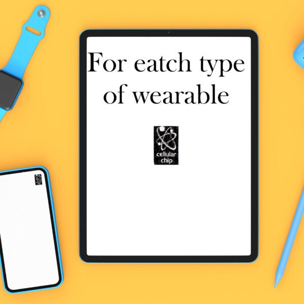 E-Smog Chip per Wearables (smartwatch, cuffie BT ecc)