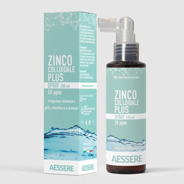 Zinco Colloidale Plus Spray 20 ppm 100 ml